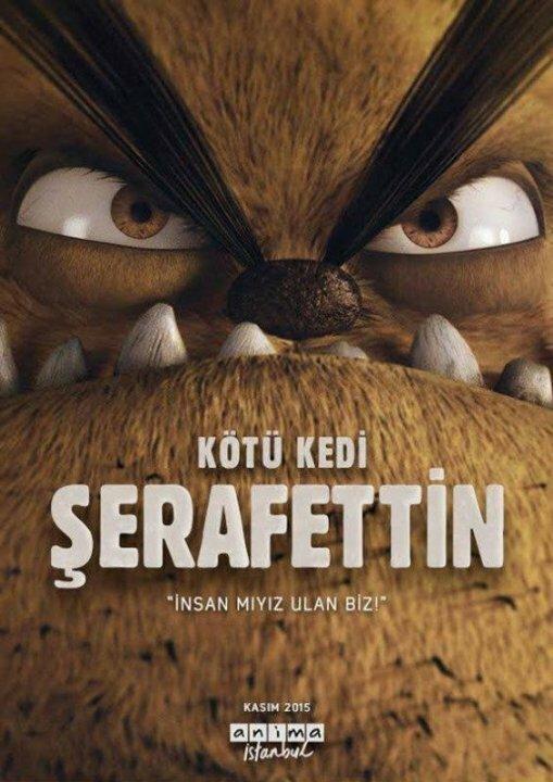 Плохой кот Шерафеттин / Kötü Kedi Serafettin (2016) 